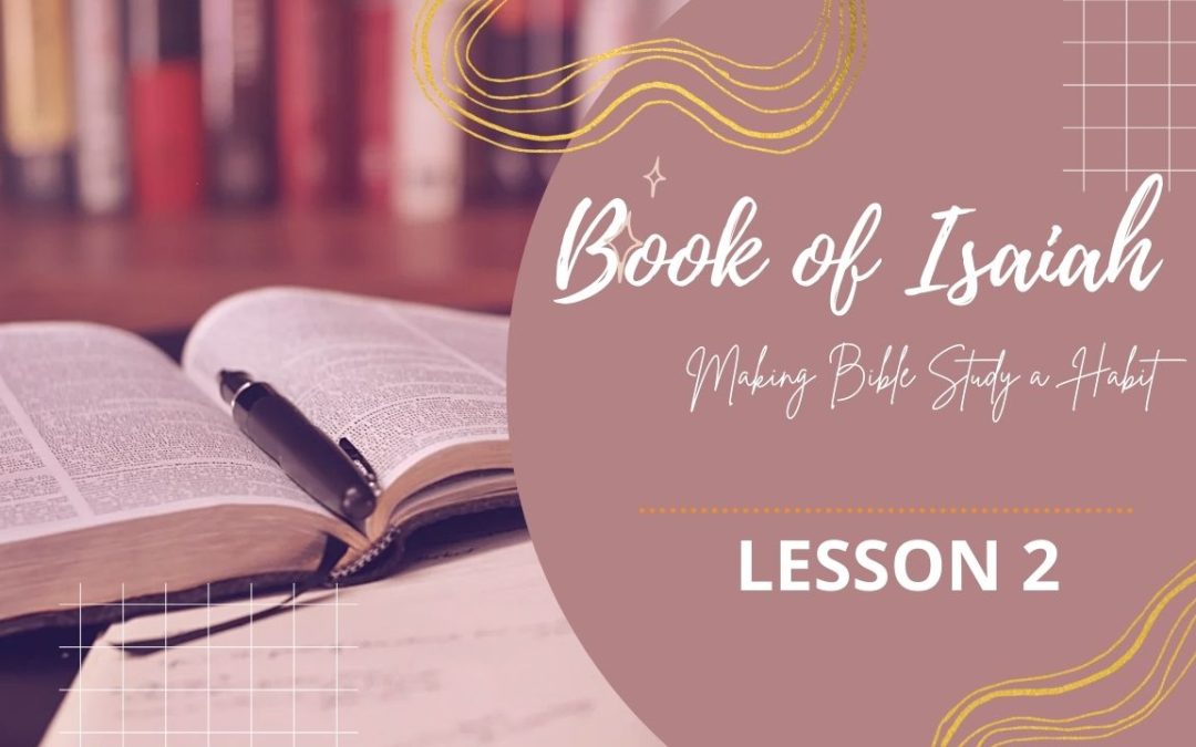 God’s View of Judah Lesson 2